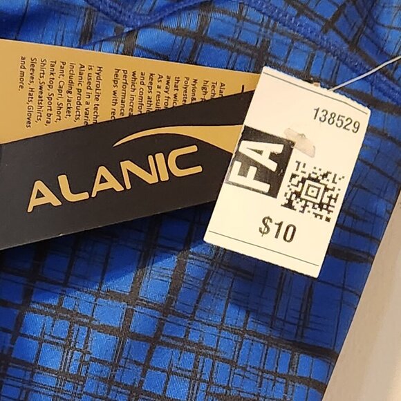 NWT ALANIC WOMENS BLUE ACTIVEWEAR SPORT STRETCH PANTS SIZE XL - Picture 5 of 6